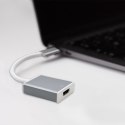 Qoltec Adapter USB 3.1 Typ C męski | HDMI A żeński