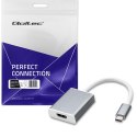 Qoltec Adapter USB 3.1 Typ C męski | HDMI A żeński