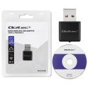 Qoltec Bezprzewodowy Ultra szybki mini adapter NANO WiFi Standard N | USB2.0 | 300Mbps