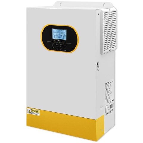 Qoltec Hybrydowy inwerter solarny Off-Grid 5.5kVA| 5.5kW | 100A | MPPT | LCD | BMS | Sinus