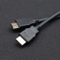 Qoltec Kabel HDMI A męski | HDMI A męski | 2m