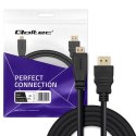 Qoltec Kabel HDMI A męski | Micro HDMI D męski | 3m