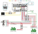 Falownik trójfazowy hybrydowy 8KW V-TAC (DEYE) ON/OFF GRID SUN-8K-SG04LP3-EU