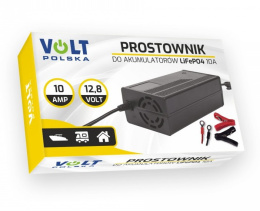 PROSTOWNIK DO AKUMULATORÓW LiFePO4 10A (12,8V)