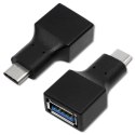 Qoltec Adapter USB 3.1 typ C męski | USB 3.0 A żeński