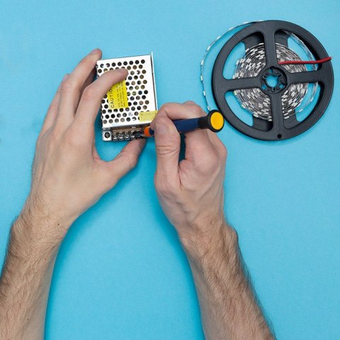 Qoltec Zasilacz impulsowy LED IP20 | 36W | 12V | 3A | Slim