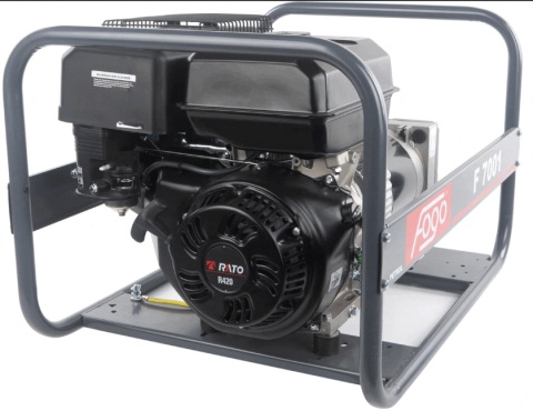 Agregat prądotwórczy F 7001 benzynowy jednofazowy, 6,2kW/5,6KW