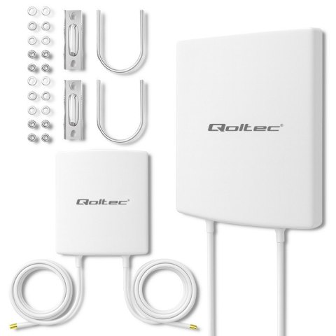 Qoltec Antena 5G | 14 dBi| Zewnętrzna