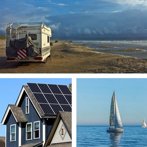 Automatyczna Ładowarka DC-DC 12V z regulatorem MPPT | 25A | LiFePO4 AGM GEL STD