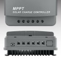 Qoltec Solarny regulator ładowania MPPT z czujnikiem temperatury 50A |12V / 24V | LCD | 2 x USB | Bluetooth | APP | GEL | LiFePO