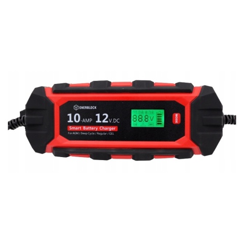 Akumulator LiFePO4 12,8V 100Ah + Prostownik Enerblock ENR12-10