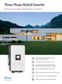 Falownik Inwerter V-TAC DEYE 6KW HYBRYDOWY Trójfazowy Niskonapięciowy SUN-6K-SG05LP3-EU-SM2