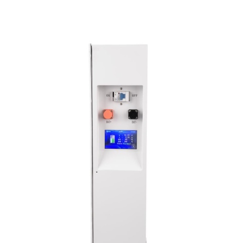 Magazyn Bank Energii V-TAC Biały Szklany Front 10.24kWh 200Ah/51.2V LiFePO4 BMS VT-10240W