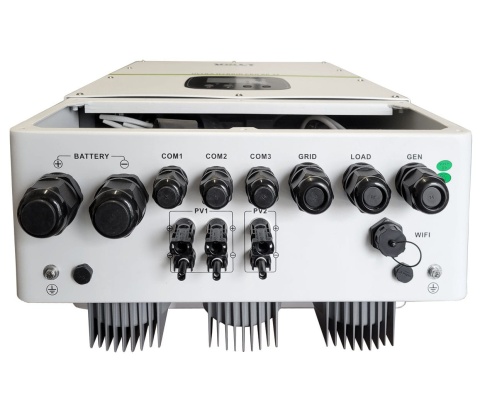 Inwerter hybrydowy ULTRA HYBRID PRO 8K 3F 48/230V-400V (8000W) + 2xMPPT (200-650V) Wi-Fi INWERTER HYBRYDOWY