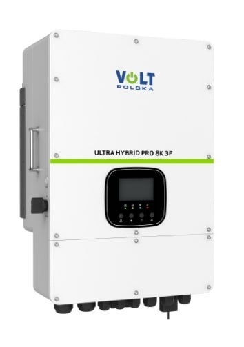 Inwerter hybrydowy ULTRA HYBRID PRO 8K 3F 48/230V-400V (8000W) + 2xMPPT (200-650V) Wi-Fi INWERTER HYBRYDOWY