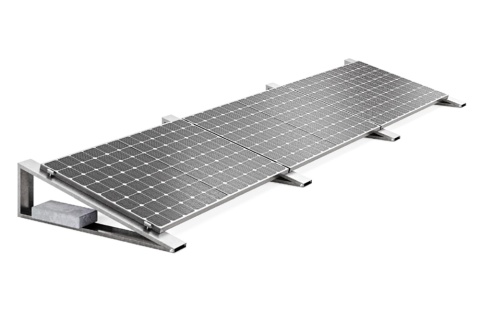 Konstrukcja balastowa pozioma 15 stopni