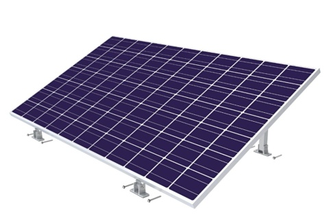 Konstrukcja regulowana 15-30° aluminiowa