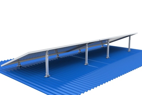 Konstrukcja regulowana 15-30° aluminiowa