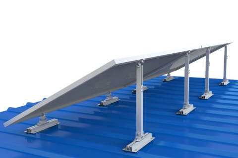 Konstrukcja regulowana 15-30° aluminiowa