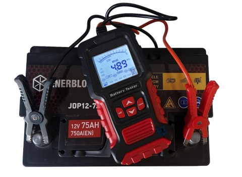 Profesjonalny tester akumulatorów 12V / 24V Smart Battery Tester TK-200