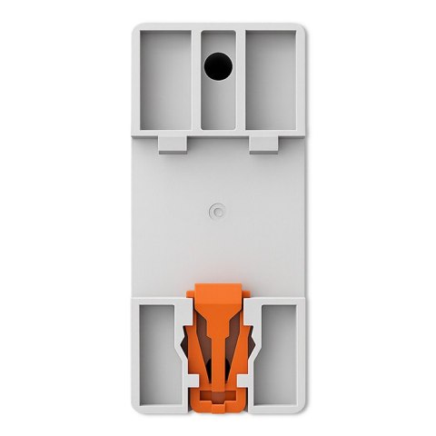 Qoltec Jednofazowy elektroniczny licznik watomierz | miernik zużycia energii | DIN35 | Zdalne sterowanie | Historia pomiaru | Wi