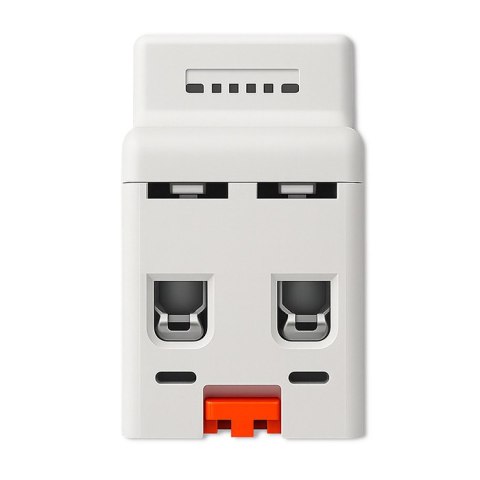 Qoltec Jednofazowy elektroniczny licznik watomierz | miernik zużycia energii | DIN35 | Zdalne sterowanie | Historia pomiaru | Wi