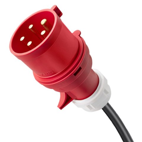 Qoltec Mobilna ładowarka do samochodu elektrycznego EV z regulacją 2w1 Typ2 | 11kW | 400V | Wi-fi | LCD | Przenośna | Wallbox | 