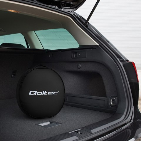 Qoltec Mobilna ładowarka do samochodu elektrycznego EV z regulacją 2w1 Typ2 | 3.5kW | 230V | LCD | 5m