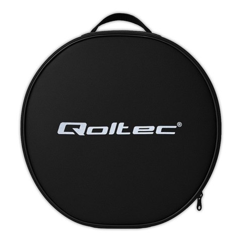 Qoltec Mobilna ładowarka do samochodu elektrycznego EV z regulacją 2w1 Typ2 | 3.5kW | 230V | LCD | 5m