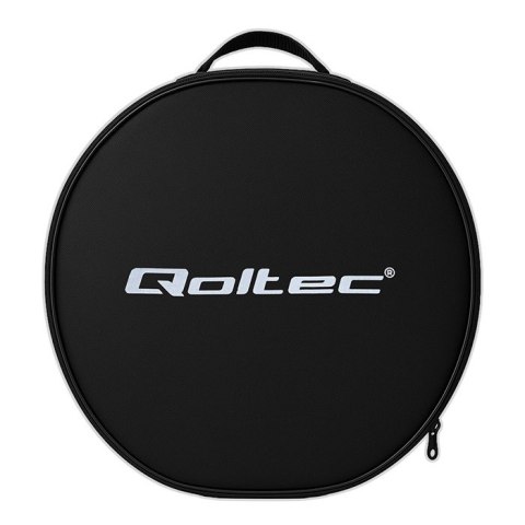 Qoltec Mobilna ładowarka do samochodu elektrycznego EV z regulacją 2w1 Typ2 | 3.5kW | 230V | LCD | Przenośna | 4m