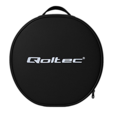 Qoltec Mobilna ładowarka do samochodu elektrycznego EV z regulacją 2w1 Typ2 | 3.5kW | 230V | Wi-fi | LCD | Przenośna | 5m