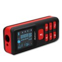 Qoltec Precyzyjny cyfrowy dalmierz laserowy | podświetlany LCD | 120m