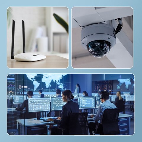 Qoltec Rozdzielacz Splitter Ethernet mini SWITCH 1x4 RJ45 | 1000Mb/s | USB-C | Aluminium