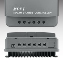 Qoltec Solarny regulator ładowania MPPT z czujnikiem temperatury 60A |12V / 24V | LCD | 2 x USB | Bluetooth | APP | GEL | LiFePO