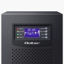 Qoltec Zasilacz awaryjny UPS 3 - fazowy | 15kVA | 12KW | LCD | EPO | USB | On-line | High frequency
