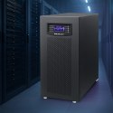 Qoltec Zasilacz awaryjny UPS 3 - fazowy | 15kVA | 12KW | LCD | EPO | USB | On-line | High frequency