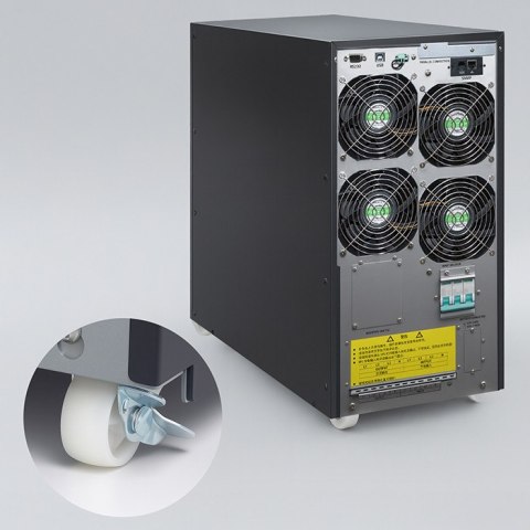 Qoltec Zasilacz awaryjny UPS 3 - fazowy | 15kVA | 12KW | LCD | EPO | USB | On-line | High frequency