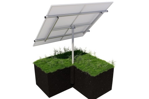 Zestaw Fotowoltaiczny Off-Grid 1500W | Inwerter MPPT + Panel 455W-2szt + Akumulator GEL 100Ah + Kable+ Konstrukcja