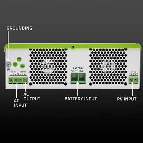 Zestaw Fotowoltaiczny Off-Grid 1500W | Inwerter MPPT + Panel 455W-2szt. + Akumulator GEL 100Ah + Kable