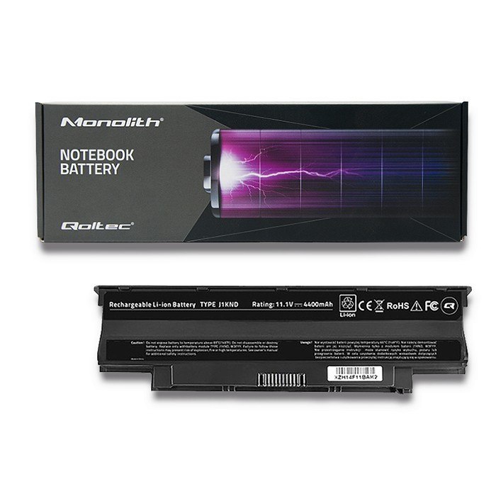 Qoltec Bateria do Dell Inspiron 13R | 4400mAh | 10.8-11.1V
