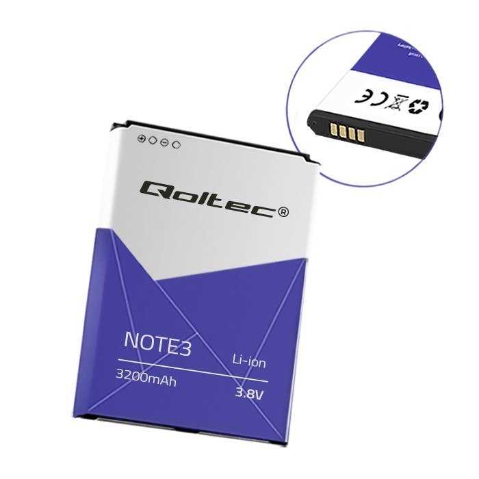 Qoltec Bateria do Samsung Galaxy Note 3 | N9000 | 3200mAh
