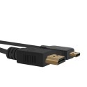 Qoltec Kabel HDMI A męski | Micro HDMI D męski | 1.5m
