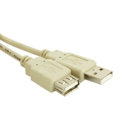 Qoltec Kabel przedłużacz USB A męski | USB A żeński | 1.8m