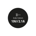 Qoltec Zasilacz do ultrabooka Samsung 40W | 19V | 2.1A | 3.0*1.0
