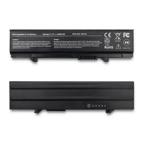Qoltec Bateria do Dell Latitude E5400 | 4400mAh | 10.8-11.1V