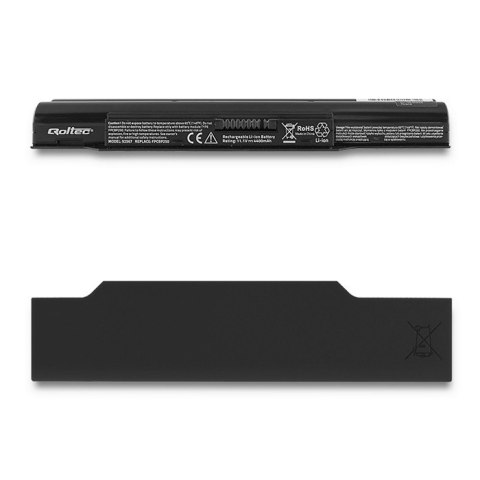 Qoltec Bateria do Fujitsu A530 | AH531 | 4400mAh | 10.8-11.1V