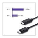 Qoltec DisplayPort v1.1 męski | HDMI męski | 4K | 2m