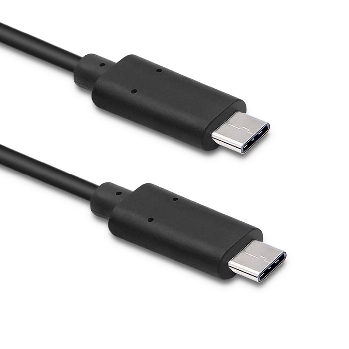 Qoltec Kabel USB 3.1 typ C męski | USB 3.1 typ C męski | 1m