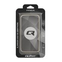 Qoltec Ramka ochronna na Samsung Galaxy S6 edge | czarna | aluminiowa