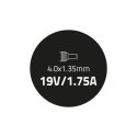 Qoltec Zasilacz do Asus 33W | 19V | 1.75A | 4.0*1.35 | +kabel zasilający